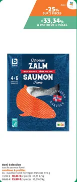 Offre: Gerookte ZALM