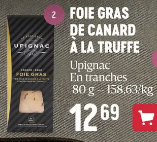 Offre: Foie gras de canard à la truffe