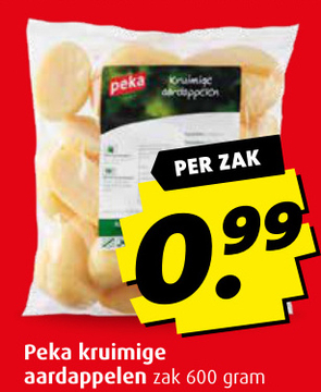 Aanbieding: Peka kruimige aardappelen