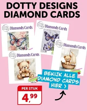 Aanbieding: Dotty designs diamond cards