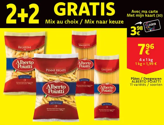Offre: Pâtes / Deegwaren