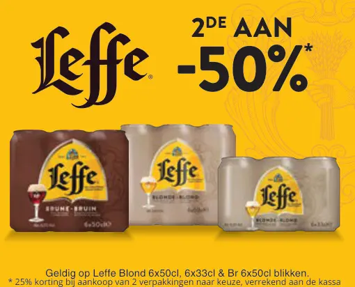 Promotie: Leffe Blond & Bruin