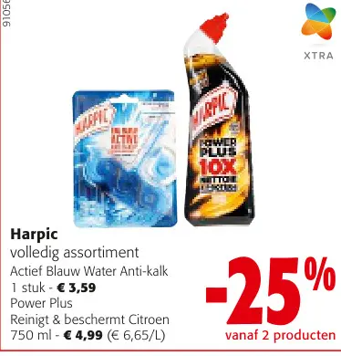 Promotie: Harpic volledig assortiment