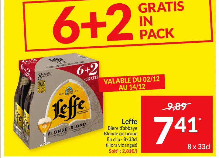 Offre: Leffe
