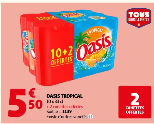 Promotie: Oasis Tropical