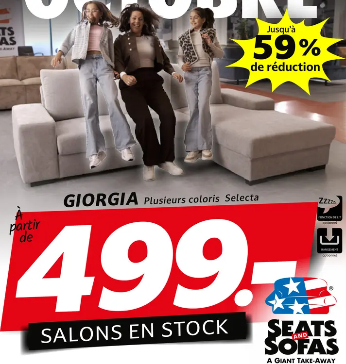 Offre: Seats and Sofas Giorgia