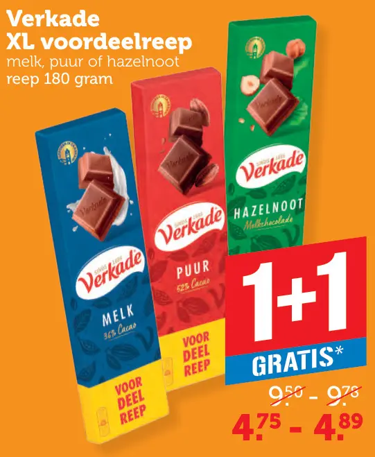 Aanbieding: XL voordeelreep