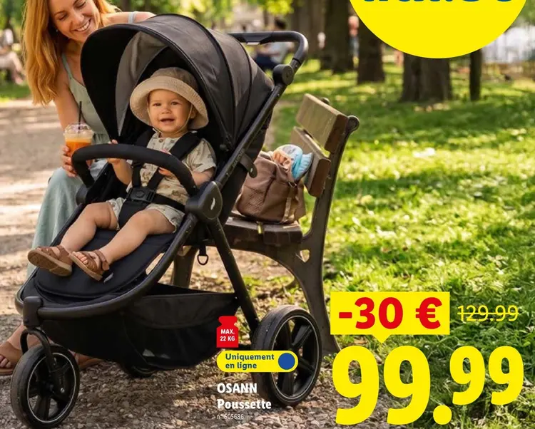 Offre: Poussette