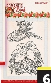 Aanbieding: Bb romantic birds clear stamps Parrots