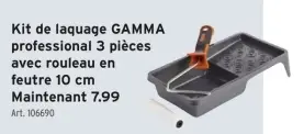 Offre: Kit de laquage GAMMA
