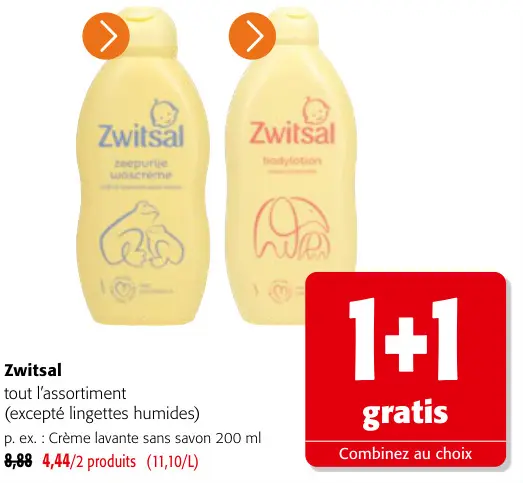 Offre: Crème lavante sans savon