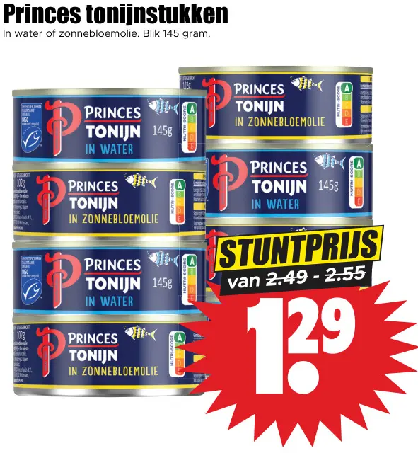 Aanbieding: Tonijnstukken