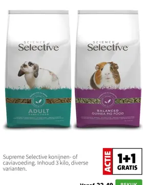 Aanbieding: Supreme Selective konijnen- of caviavoeding