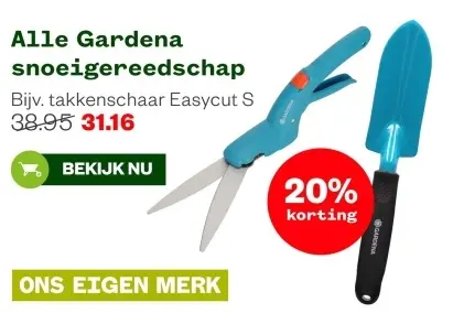 Aanbieding: Gardena snoeigereedschap