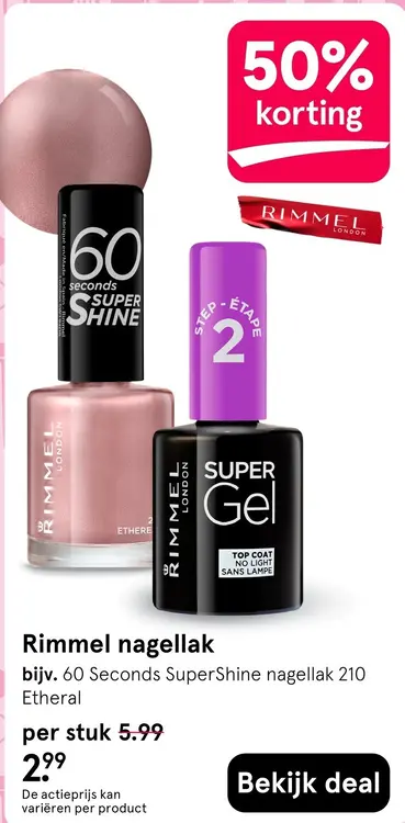 Aanbieding: Rimmel nagellak