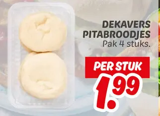 Aanbieding: Dekavers pitabroodjes