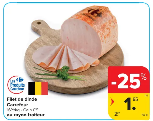 Offre: Filet de dinde