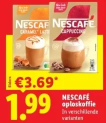 Aanbieding: NESCAFÉ oploskoffie