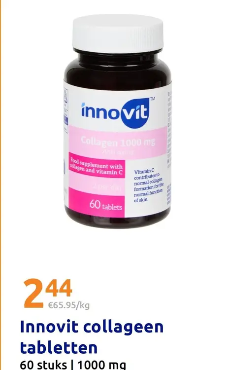 Promotie: Innovit collageen tabletten