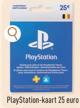 Aanbieding: PlayStation giftcard