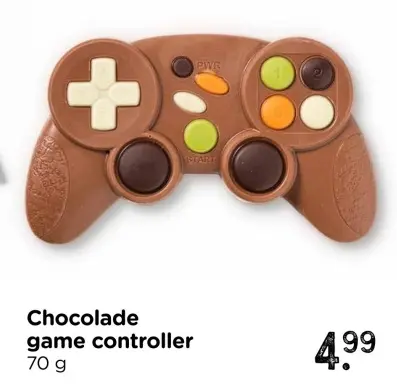 Aanbieding: Chocolade game controller