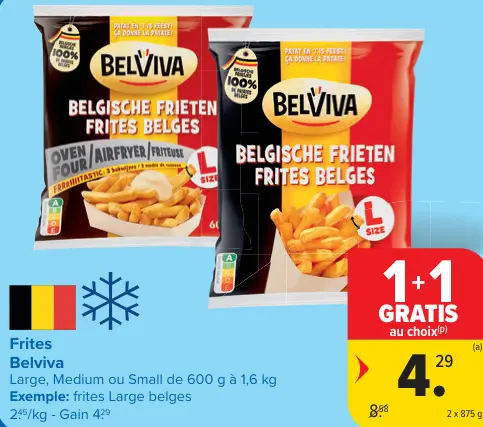 Offre: Frites