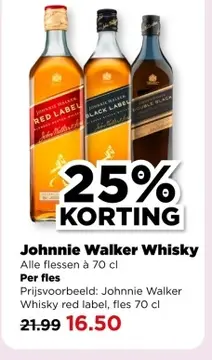 Aanbieding: Johnnie Walker Whisky