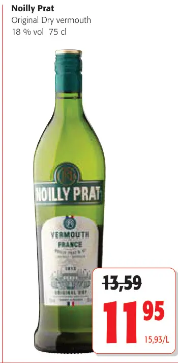 Offre: Noilly Prat
