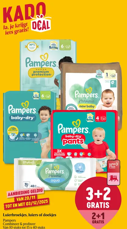 Aanbieding: Luierbroekjes, luiers of doekjes