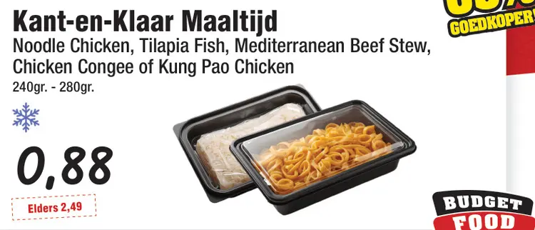 Aanbieding: Kant-en-Klaar Maaltijd