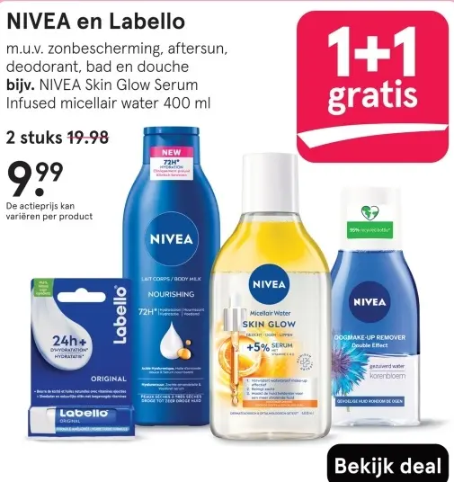 Aanbieding: NIVEA en Labello