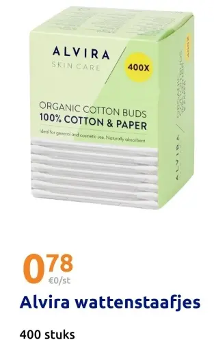 Aanbieding: Alvira wattenstaafjes