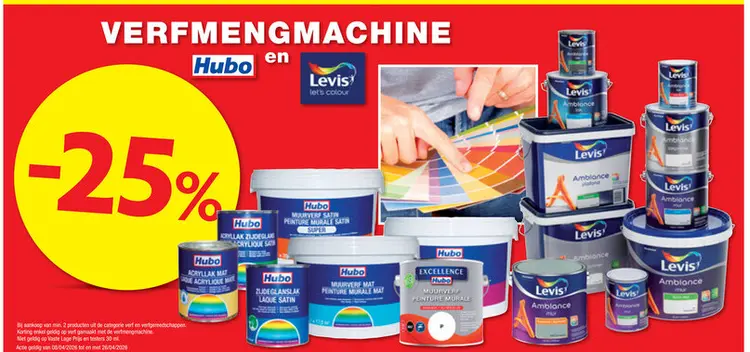 Promotie: Verfmengmachine