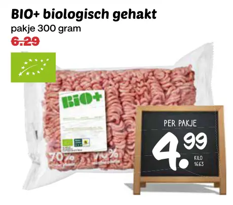 Aanbieding: Biologisch gehakt