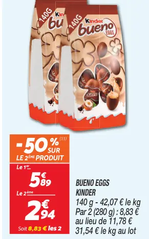 Offre: Bueno eggs