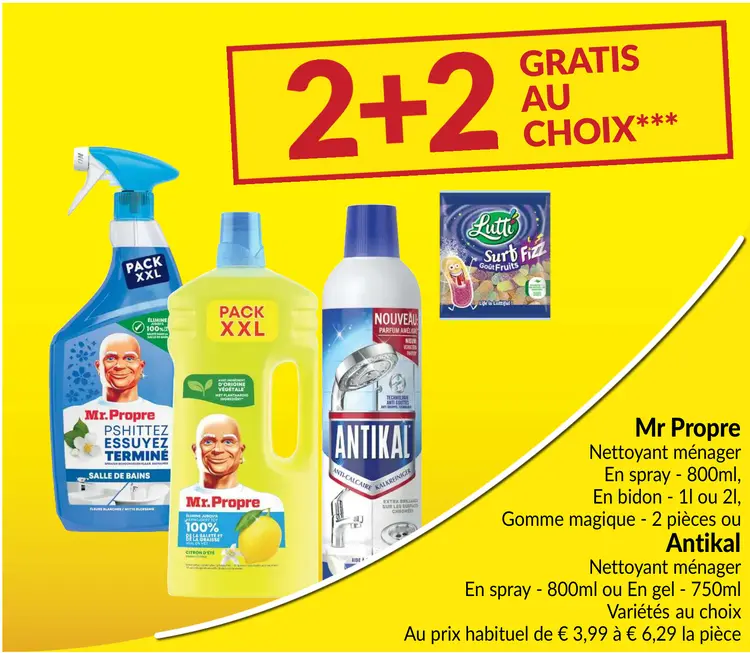 Offre: Nettoyant ménager