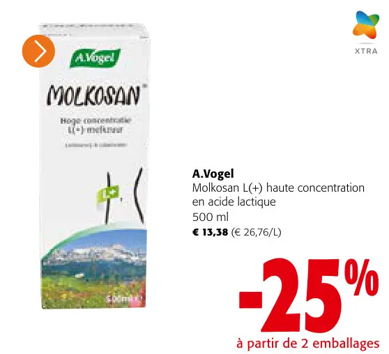 Offre: Molkosan L(+) haute concentration