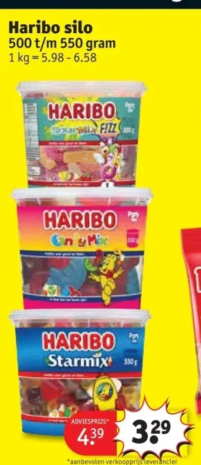 Promotie: Haribo silo