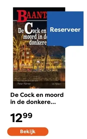 Aanbieding: De Cock en moord in de donkere...