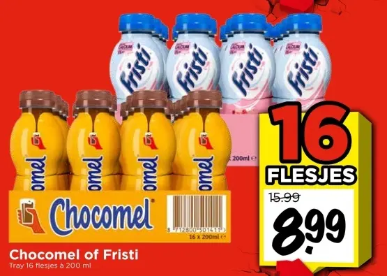 Aanbieding: Chocomel of Fristi
