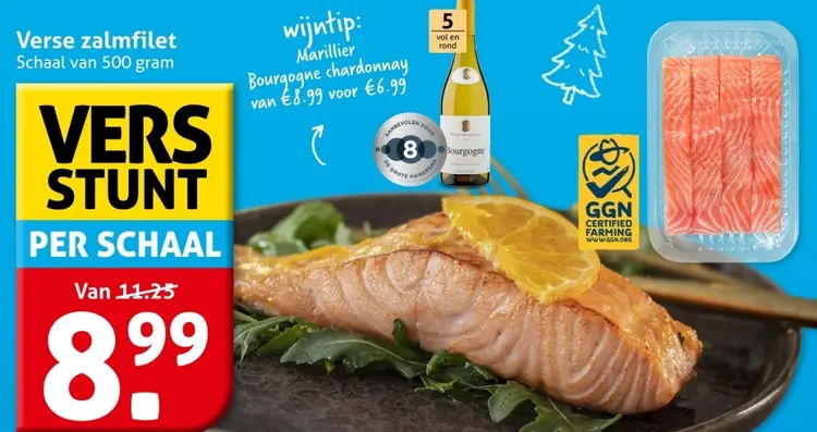 Aanbieding: Verse zalmfilet