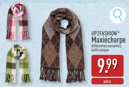 Offre: Maxiécharpe