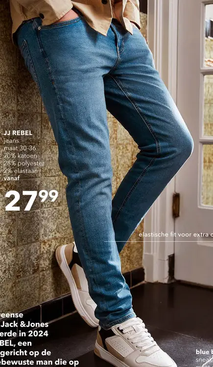 Aanbieding: Tapered heren jeans