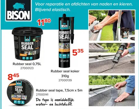 Promotie: Bison Rubber Seal - 750ml
