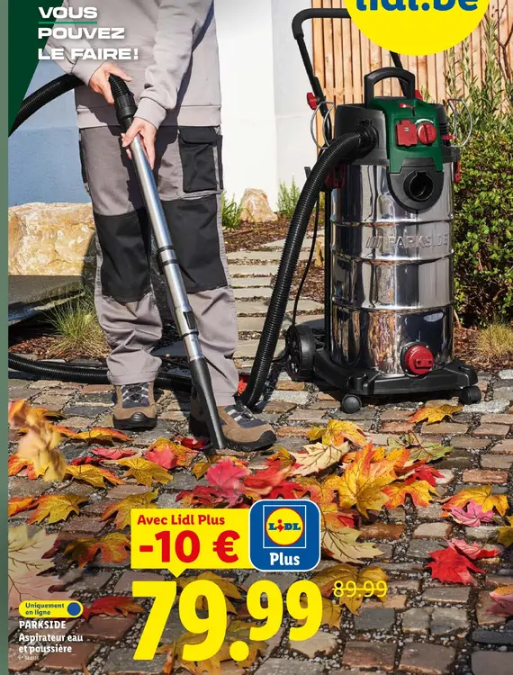Offre: Aspirateur eau et poussière
