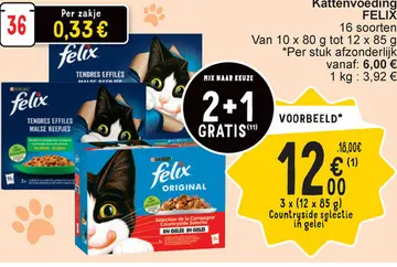 Aanbieding: Kattenvoeding FELIX