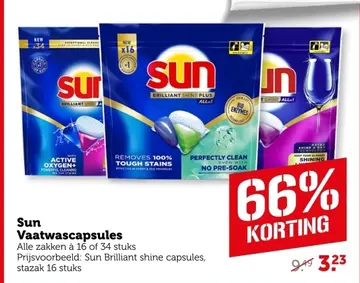 Aanbieding: Sun Vaatwascapsules