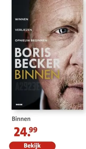 Aanbieding: Boris Becker Binnen