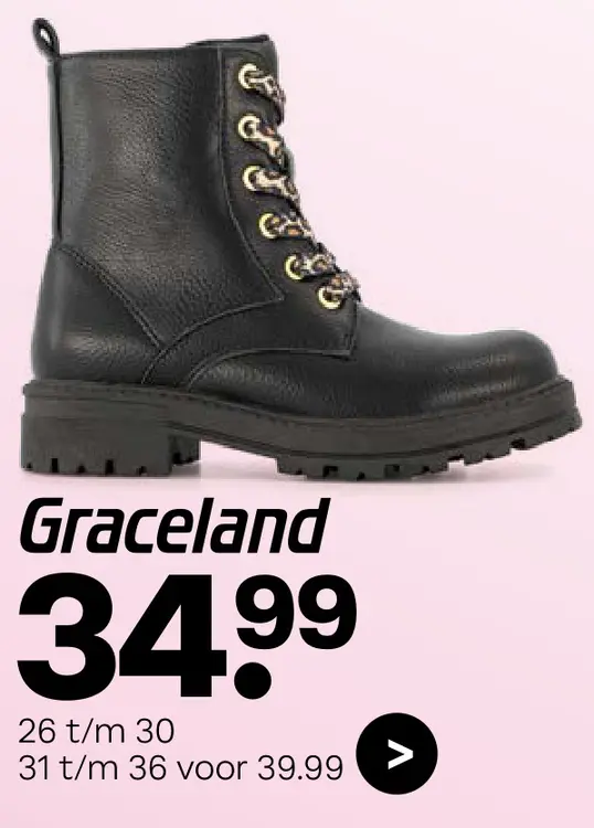 Aanbieding: Graceland laarzen