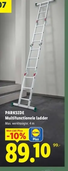 Aanbieding: Multifunctionele ladder